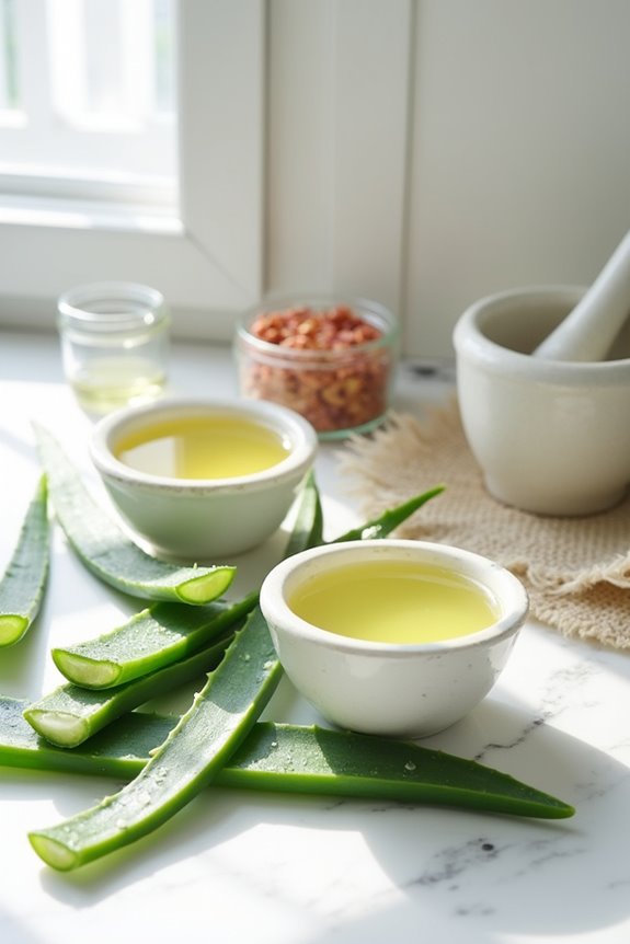 aloe mask essential ingredients