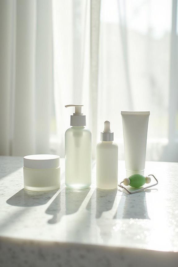 balanced skin morning routine