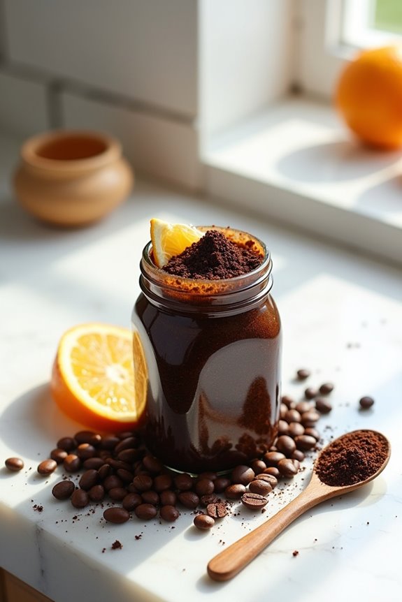 coffee scrub application tips