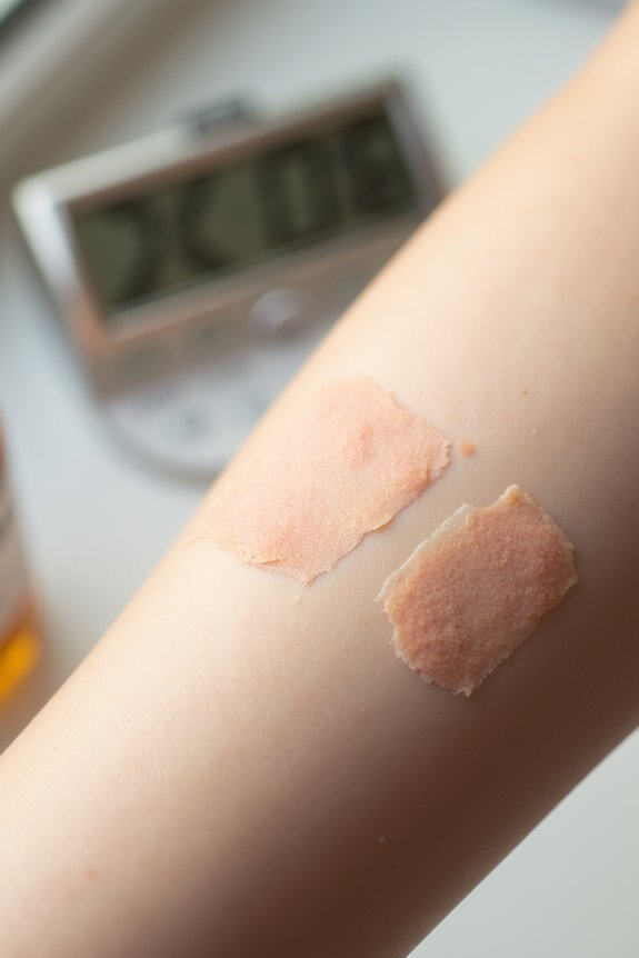conduct a skin allergy test