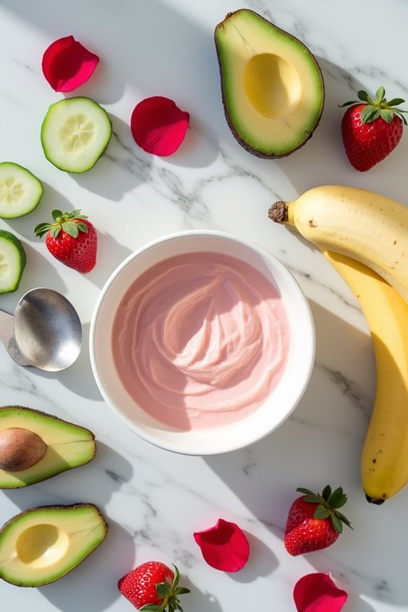 fruit masks for skincare