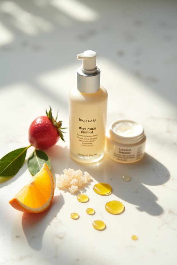 gentle anti aging skincare routine