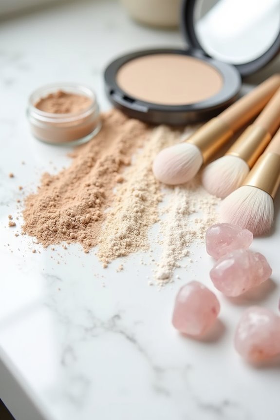 gentle mineral foundation options