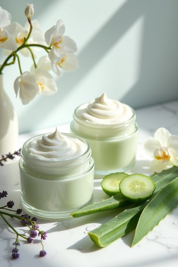 gentle organic moisturizers recommended