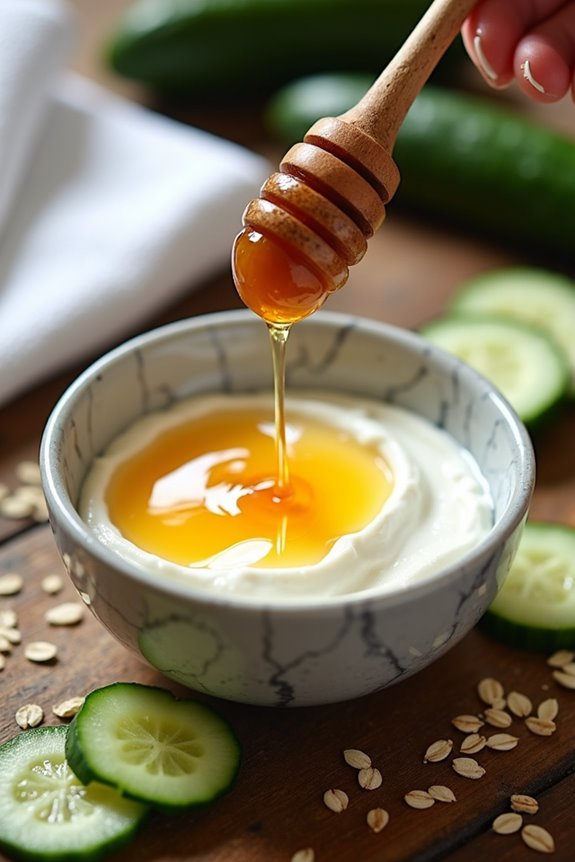 honey and dairy face masks