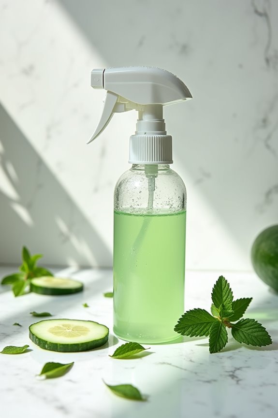 natural green tea toner