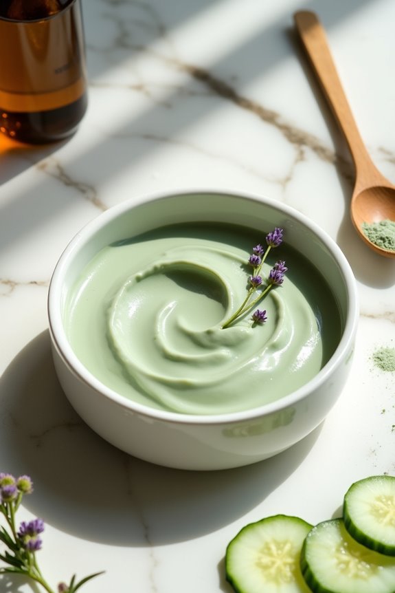 oil and clay masks