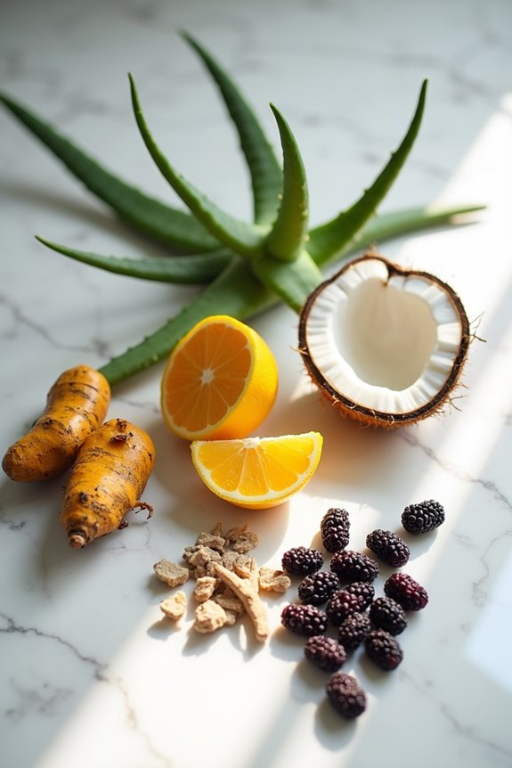 plant based complexion evening ingredients