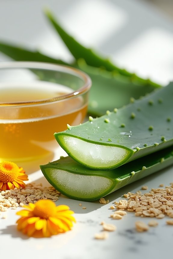 plant based skin soothing solutions