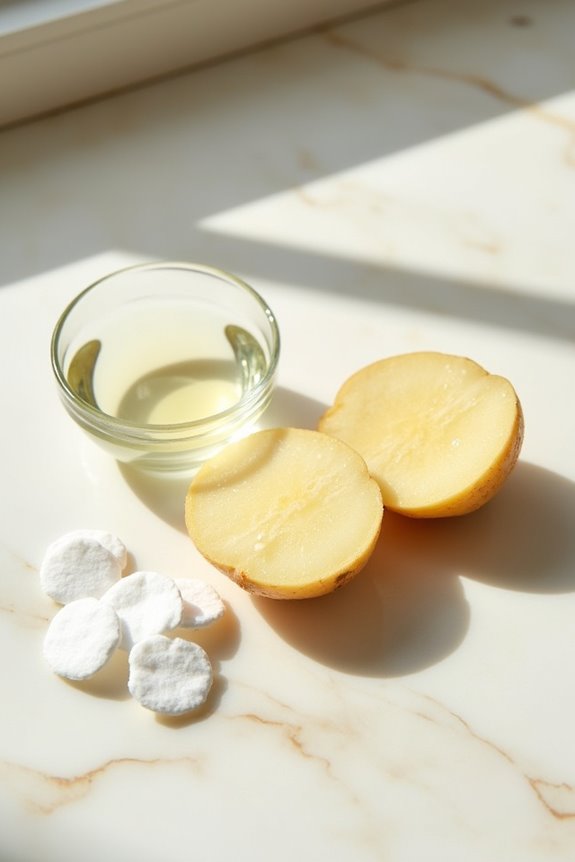 potato juice for skincare