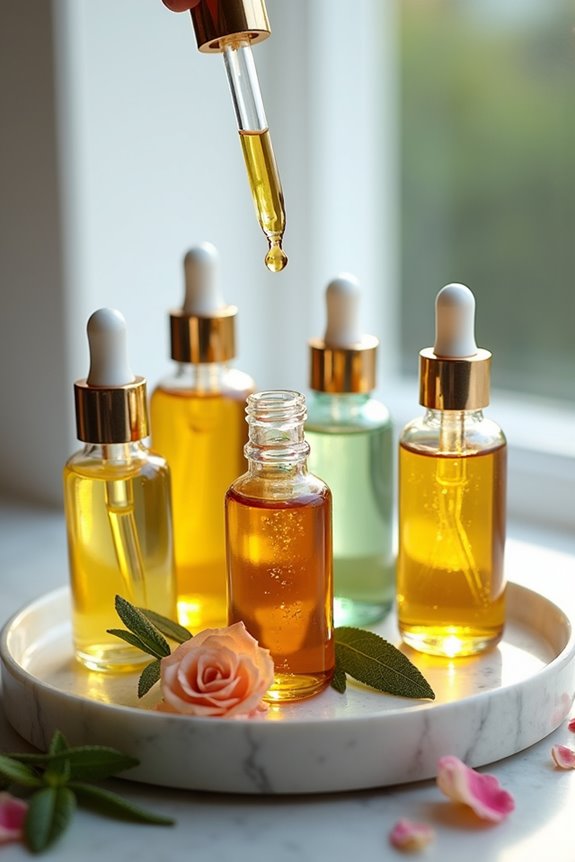 selecting and using face oil