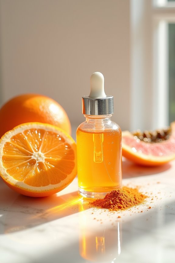 skin brightening with vitamin c