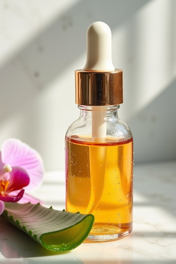 skin improving with retinol
