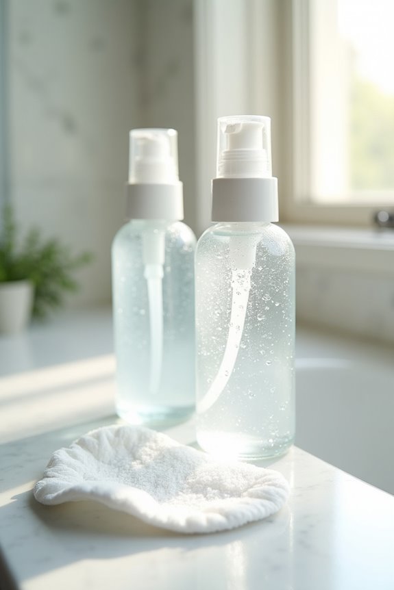 toner enhances hydration and application